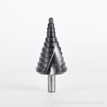 HSS Spiral Groove Step Bit Bit